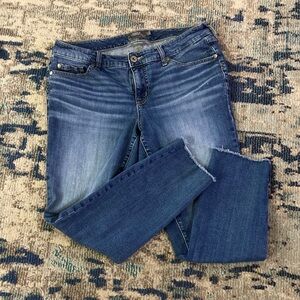 Torrid Blue Ankle Jeans